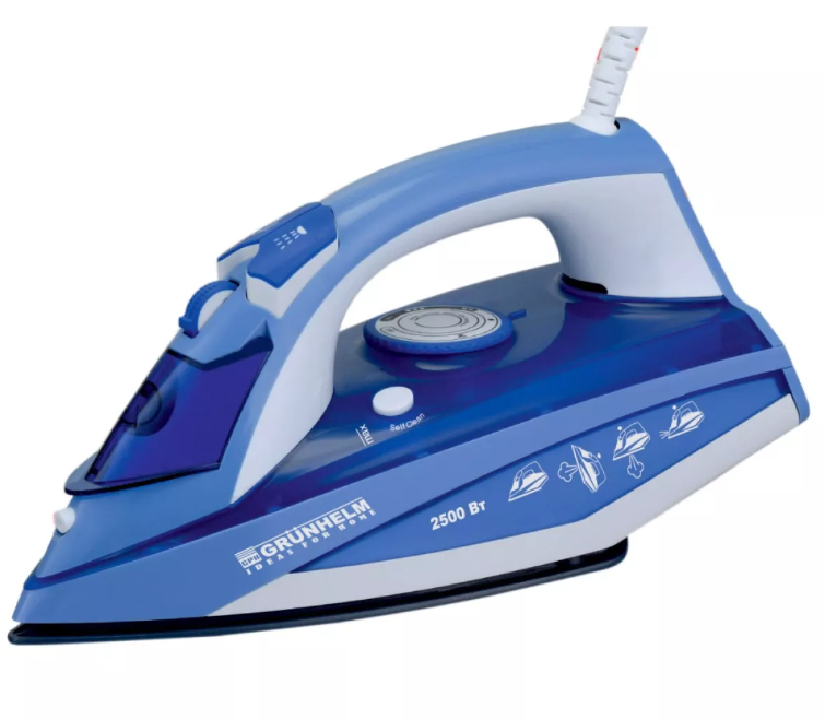 Праска GRUNHELM EI8890C, 2500 Вт, керамічна підошва